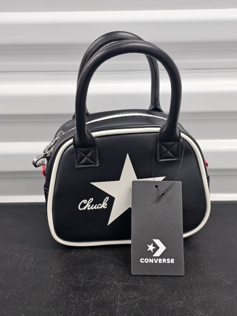 Converse Vintage Mini HandBag - Black - Picture 6 of 6